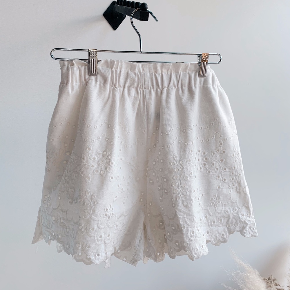 Ella Eyelet Shorts